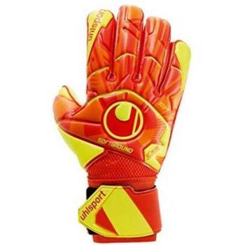 Uhlsport Dynamic Impulse Soft Flex Frame Gants de Gardien de But pour Homme L Orange/Jaune