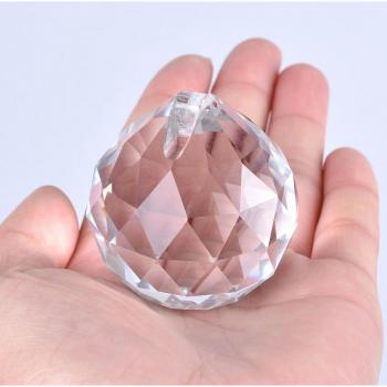 Lámpara Suncatcher de Cristal Púrpura 5/10 Piezas