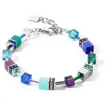 Coeur De Lion Classic Turquoise, Purple & Blue Bracelet