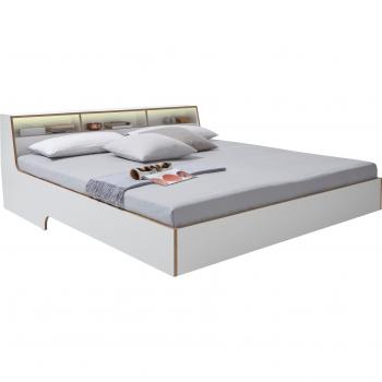 Bett Slope mit LED-Beleuchtung von Müller SMALL LIVING