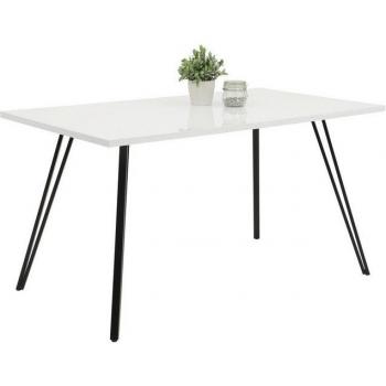 Schwarz‑Weiß JENN Tisch – Modernes Design