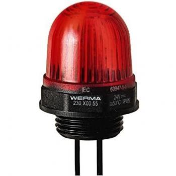 Continuous 1W Red LED Recessed Light – 24V DC