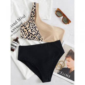 Sexy Patchwork Bikini Set for Women
