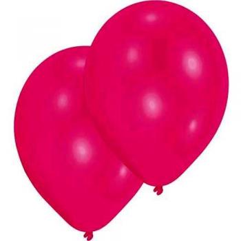 Set di 10 palloncini rosa 27,5 cm
