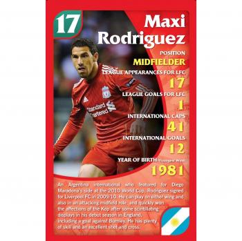 Top Trumps Liverpool 2011 Season Championship Deck