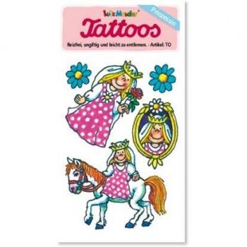 Königliche Eleganz – Prinzessin-Tattoo-Design