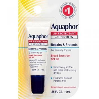 Aquaphor Lip Repair with Protect, Carded Pack, 0.35 Fluid Ounce