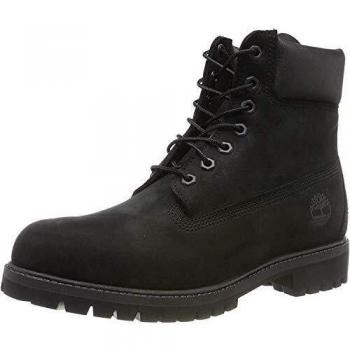 Timberland Men's 6-Inch Premium Waterproof Boots, Black, Size 14.5