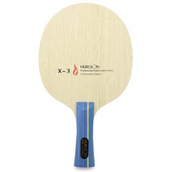 Raqueta de tenis de mesa 7 capas, hoja central de Candlenut y superficie de Limba
