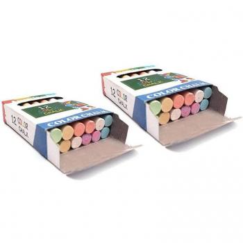Caja Doble de Tiza Lavable para Aula
