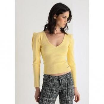 V&L Mujer Jersey V Amarelo Visco 350108098 XS