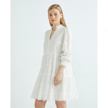 Yas Vestito Maniche Lunghe Holi Star Bianco L