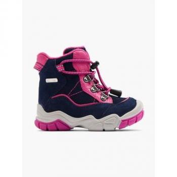 Stivali Elefanten Power Pom denim/fuxia (ampiezza larga)