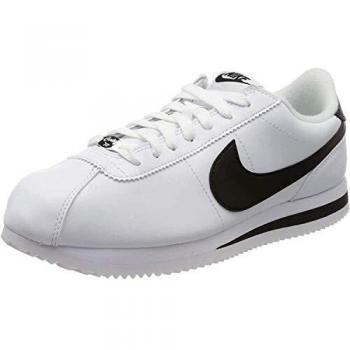 Cortez Herren Leder Trail Schuhe von Nike – 43 EU (Weiß/Grau/Silber)