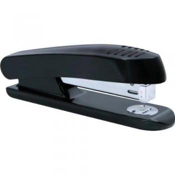 5 Star 20‑Sheet Black Plastic Stapler – Full Strip Design (918680)