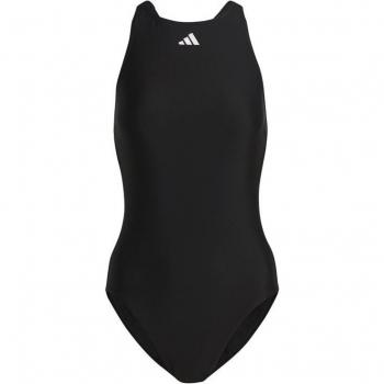Adidas Bañador Mujer Tape Negro y Blanco