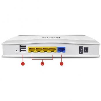 DrayTek Vigor 2135 met 1 WAN-poort