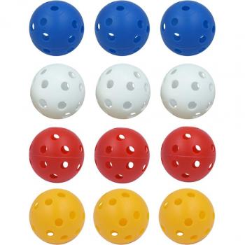 12Pcs 41mm Outdoor Golf Training Balls