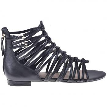 Guess FL6RENLEA03 Sandalo Basso Ecopelle (39 EU, Rosso)