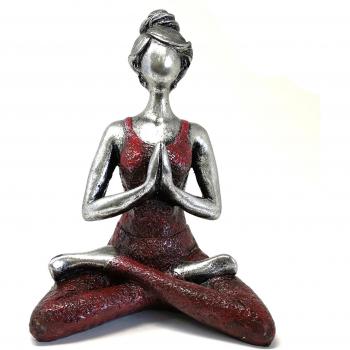 Deko Yoga Lady, 24cm hoch