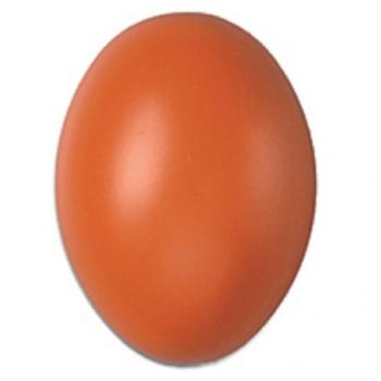 Plastic Orange Hollow Easter Eggs, 50‑Piece 60 mm Pack
