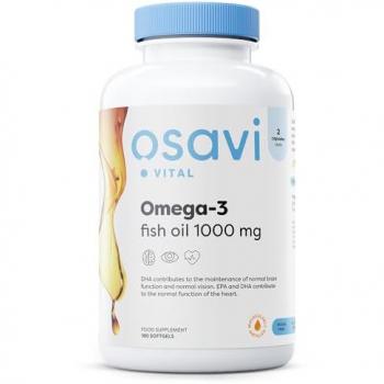 Osavi Omega‑3 Vitamine Citra 1000 mg – 180 capsules