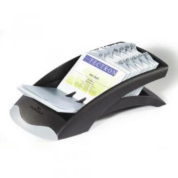 Visitenkartenbox Visifix Desk noir 245 x 131 x 67 mm