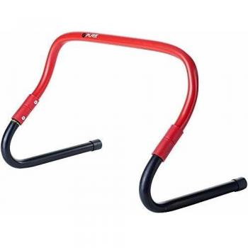 Sprint Hurdles 5‑Piece Set – Black & Red, One Size