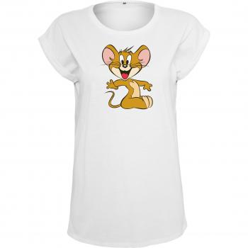 Merchcode Damen T-Shirt mit Tom & Jerry Maus