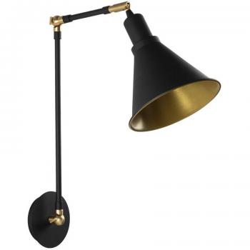 Harvey 20 Retro Metal Aplique con Luz Dorada