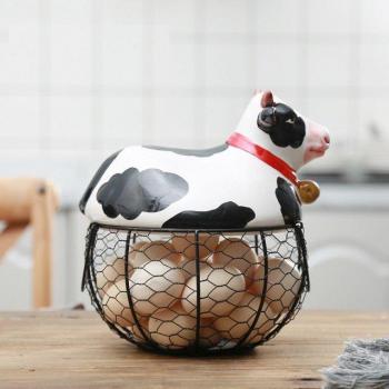 Ceramic Hen Ornaments