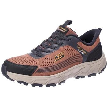Skechers Men’s Hillcrest 2.0 Rust Sneaker – UK 10, Vegan Friendly
