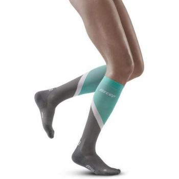 Compressione CEP Calze Donna Alta con Motivo Spina di Pesce