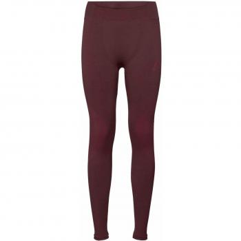 Pantalon Odlo Long Performance Warm Femme Chocolat Décadent