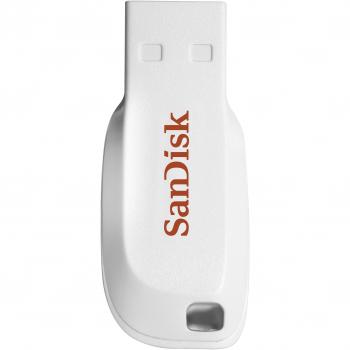 SanDisk Cruzer Blade USB Stick 16GB, USB 2.0, Weiß