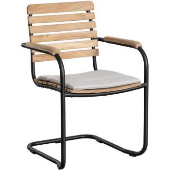 Sedia Comfort Outdoor Lowel Sklum con Braccioli Teak