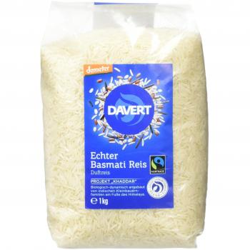 Davert Demeter Basmati-Reis, 1er Pack (1 kg)