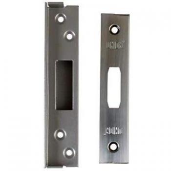 Union StrongBOLT 2100 Mortice Deadlock Rebate Kit 13mm Satin Chrome Box UNNJ2100