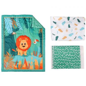 Breathable Cotton Dinosaur Baby Bedding Set