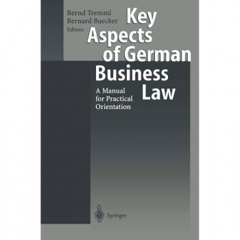 Vitalsource Technologies, Inc. Key Aspects Of German Business Law