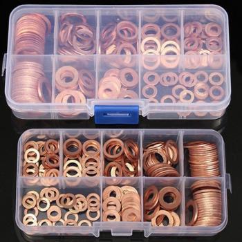 Ensemble de joints d'étanchéité en cuivre 200 pièces pour bouchons de vidange d'eau