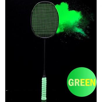 Raqueta de bádminton de carbono 4U 80g con pulsera