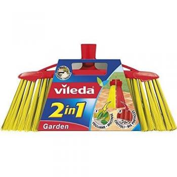 Vileda brosse de jardin 2 en1 avec poignée