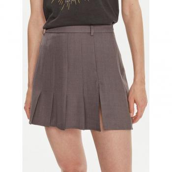 Noisy May Lina Minigonna 27032340 Grigio Regular Fit
