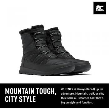 Whitney II Plus Negra – Sorel Outlet 2024
