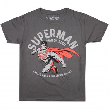 DC Comics Jungen‑Tee „Faster“ – Trendy Comic‑Print