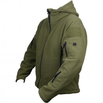 Savage Island Army Style Herren Fleece Hoodie