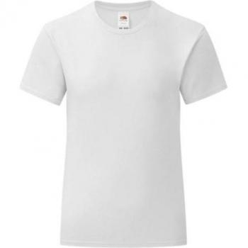 Camiseta icónica para niñas de Fruit Of The Loom