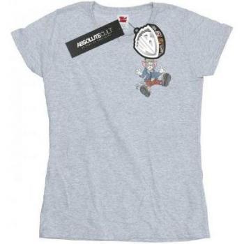 Tom & Jerry Frankenstein White Cotton Top