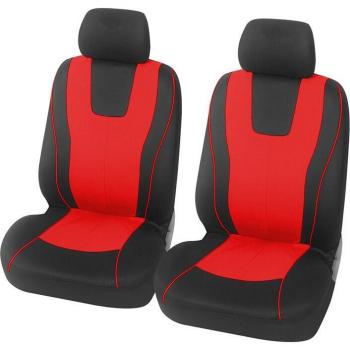 Red Polyester Car Seat Protector